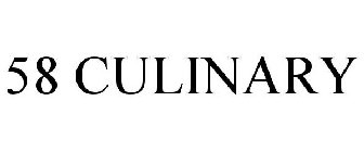 58 CULINARY