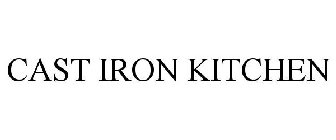 CAST IRON KITCHEN