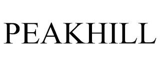 PEAKHILL