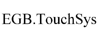 EGB.TOUCHSYS