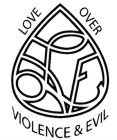 LOVE LOVE OVER VIOLENCE & EVIL