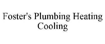 FOSTER'S PLUMBING HEATING COOLING