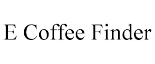 E COFFEE FINDER