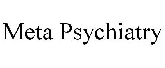 META PSYCHIATRY