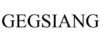 GEGSIANG