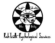 INSIGHT SELF-ESTEEM ACTION HEALING RAH TRUTH PSYCHOLOGICAL SERVICES