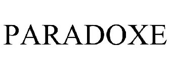 PARADOXE