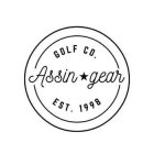 ASSIN GEAR GOLF CO. EST. 1998