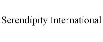SERENDIPITY INTERNATIONAL