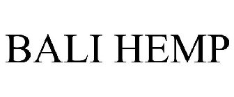 BALI HEMP