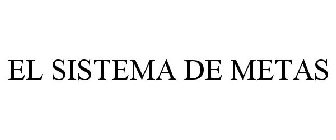 EL SISTEMA DE METAS