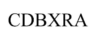 CDBXRA