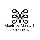 MM MARIE & MAXWELL STATIONERY CO.
