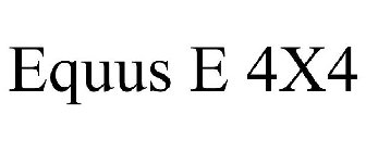 EQUUS E 4X4