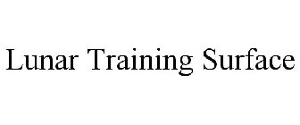 LUNAR TRAINING SURFACE