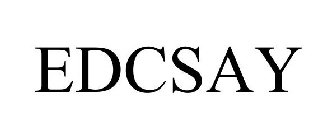 EDCSAY