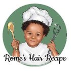 ROME'S HAIR RECIPE