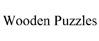 WOODEN PUZZLES