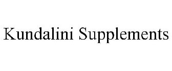 KUNDALINI SUPPLEMENTS