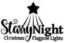 STARRY NIGHT CHRISTMAS FLAGPOLE LIGHTS