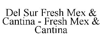 DEL SUR FRESH MEX & CANTINA - FRESH MEX & CANTINA