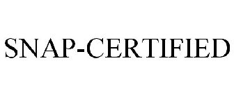 SNAP-CERTIFIED