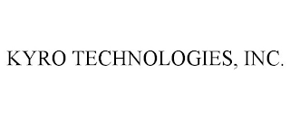 KYRO TECHNOLOGIES, INC.