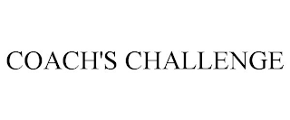 COACH'S CHALLENGE
