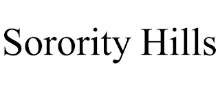SORORITY HILLS