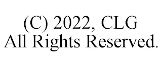 (C) 2022, CLG ALL RIGHTS RESERVED.