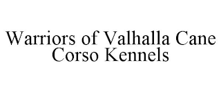 WARRIORS OF VALHALLA CANE CORSO KENNELS