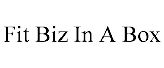 FIT BIZ IN A BOX