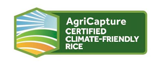 AGRICAPTURE CERTIFIED CLIMATE-FRIENDLY RICE