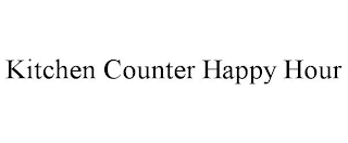 KITCHEN COUNTER HAPPY HOUR