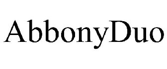 ABBONYDUO