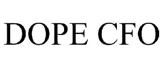 DOPE CFO