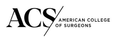 ACS/AMERICAN COLLEGE OF SURGEONS