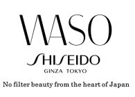 WASO SHISEIDO GINZA TOKYO NO FILTER BEAUTY FROM THE HEART OF JAPAN