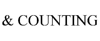 & COUNTING