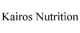 KAIROS NUTRITION