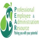 PEAR PROFESSIONAL EMPLOYEE & ADMINISTRATION RESOURCE