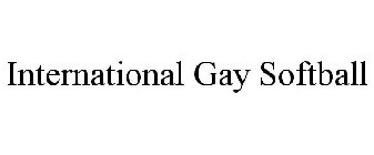 INTERNATIONAL GAY SOFTBALL