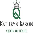 KATHRYN BARON QUEEN OF HOUSE