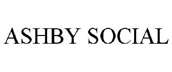 ASHBY SOCIAL