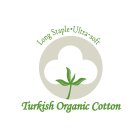 LONG STAPLE ULTRA-SOFT TURKISH ORGANIC COTTON