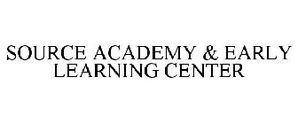 SOURCE ACADEMY & EARLY LEARNING CENTER