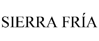 SIERRA FRÍA