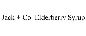 JACK + CO. ELDERBERRY SYRUP
