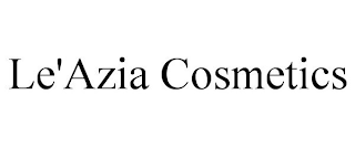 LE'AZIA COSMETICS