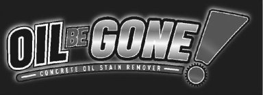 OIL BE GONE! CONCRETE OIL STAIN REMOVER